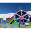 Moonwalk USA Inflatable Bouncers 2-Lane Ferris Wheel Combo Bouncer Wet n Dry C-289
