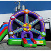 Moonwalk USA Inflatable Bouncers 2-Lane Ferris Wheel Combo Bouncer Wet n Dry C-289