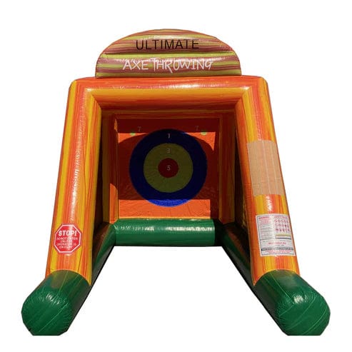 Moonwalk USA Inflatable Bouncers Axe Throwing Interactive Inflatable Game (1 Player) I-228