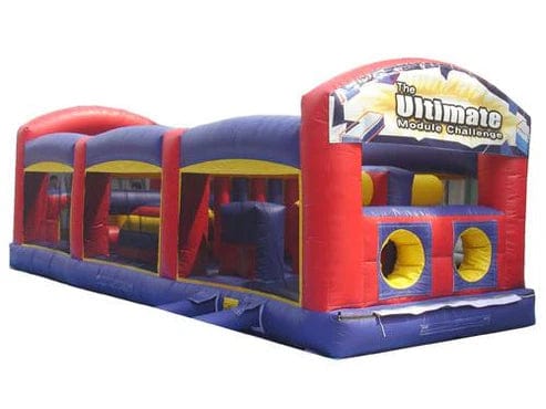 Moonwalk USA Inflatable Bouncers 31'L Obstacle Course Bouncer O-029