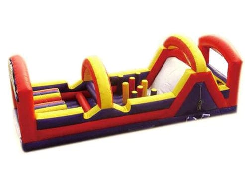 Moonwalk USA Inflatable Bouncers 30'L Obstacle Course Bouncer O-034