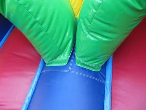 Moonwalk USA Inflatable Bouncers 62'Lx15'H Wet n Dry Obstacle Bouncer - Green O-122-G